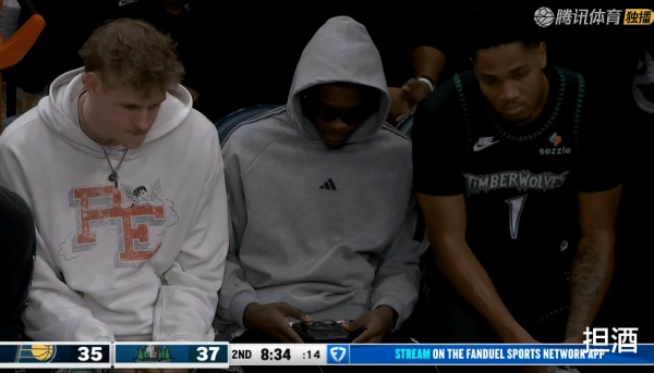 掌尚策 西卡33+10+8无缘赢球, 森林狼不但有兰德尔, 更有戈贝尔暴砍14+19
